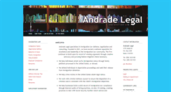 Desktop Screenshot of andradelegal.com